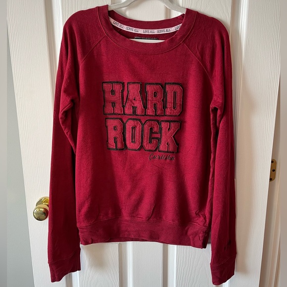 Hard Rock Curitiba Crewneck Sweater sz XL - Picture 5 of 8
